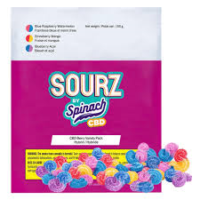 Spinach Sourz BERRY CBD VARIETY PACK Hybrid - 30 Pk