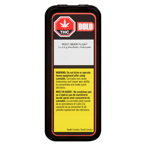 Bold ROOT BEER FLOAT Indica - PR3X0.5G