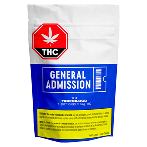 General Admission TIGER BLOOD Indica - 2 PK
