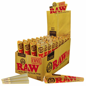 Raw Classic 1 1/4 Cones - 6pk